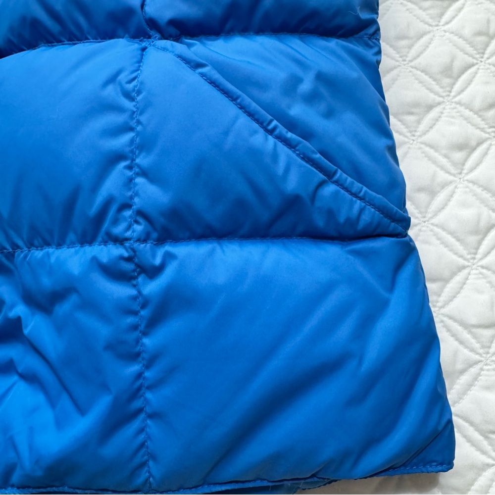 Lands' End Women's Blue Quilted GooseDown Puffer Vest Size S - Picture 4 of 12